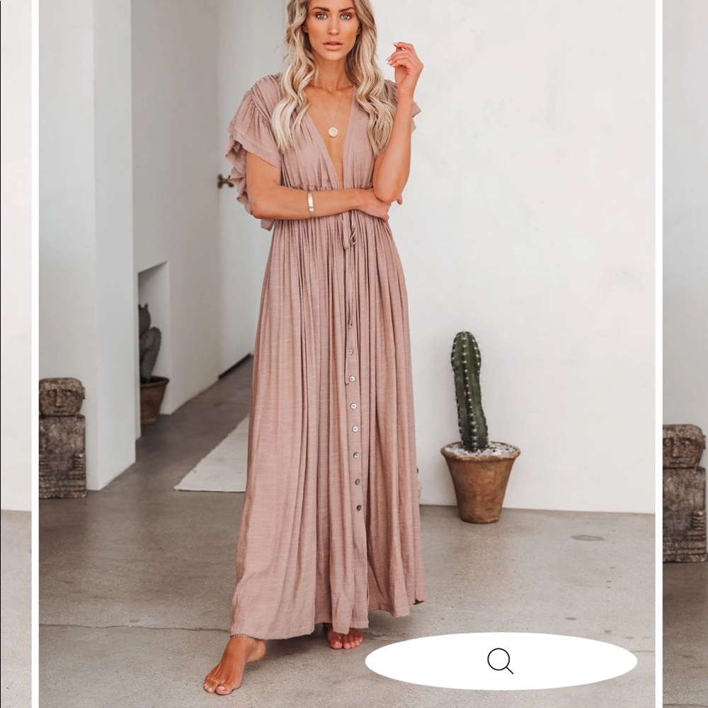 VICIDOLLS ANIKA POCKETED BUTTON DOWN dress